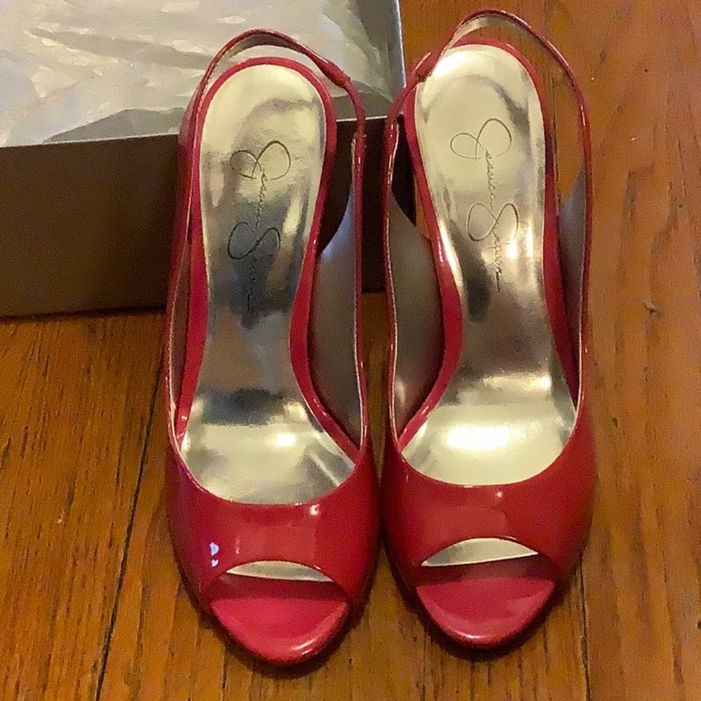Pink High Heel, Size:7 (Jessica Simpson)